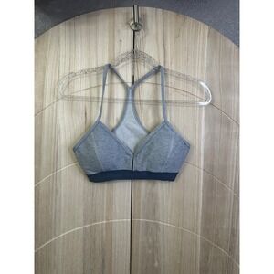 Outdoor Voices Gray Light Support Athleisure Workout Racerback‎ Bra Top